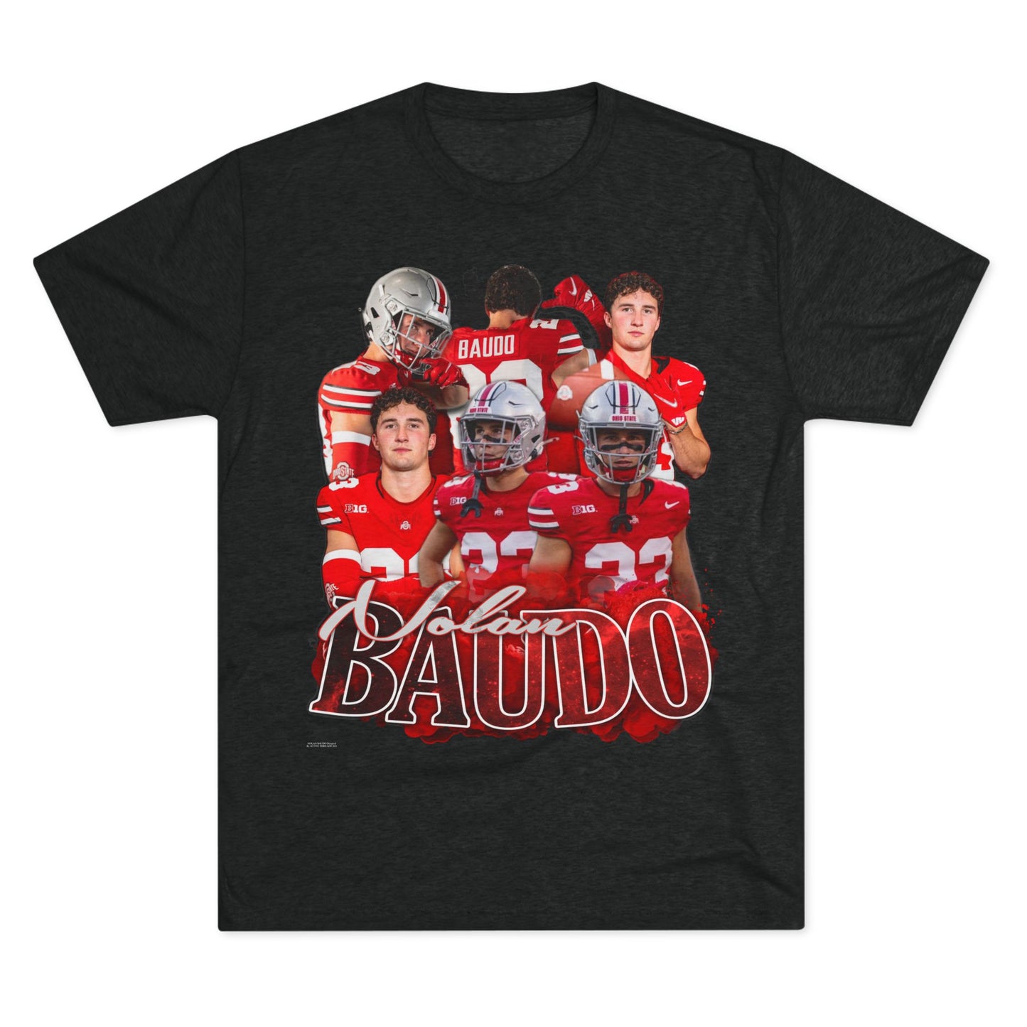 Nolan Baudo Tri-Blend Crew Tee