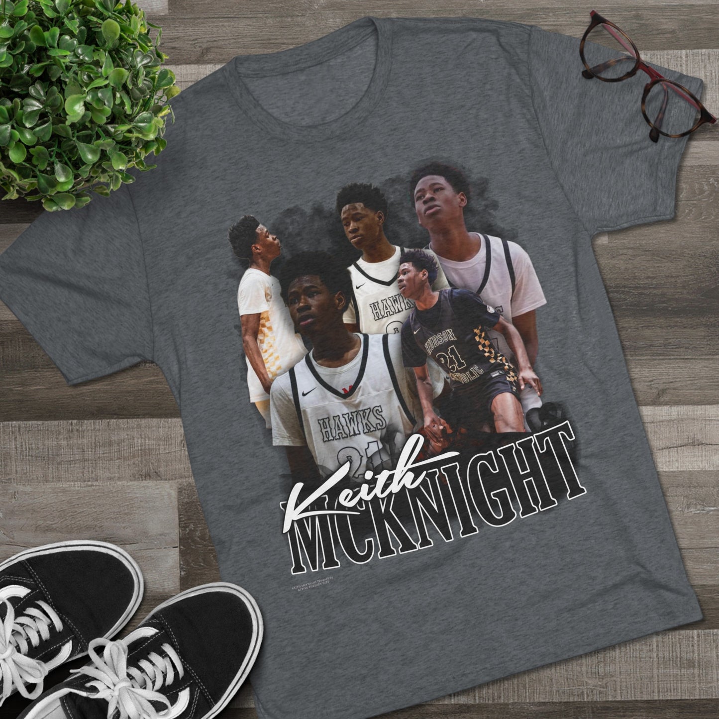 Keith McKnight Tri-Blend Crew Tee