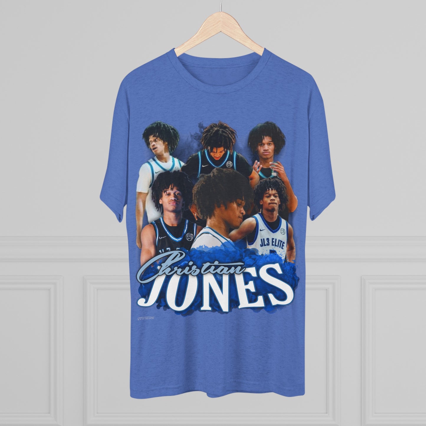 Christian Jones Tri-Blend Crew Tee