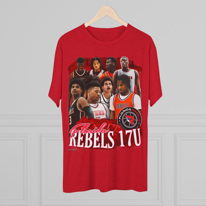 Florida Rebels 17U Tri-Blend Crew Tee
