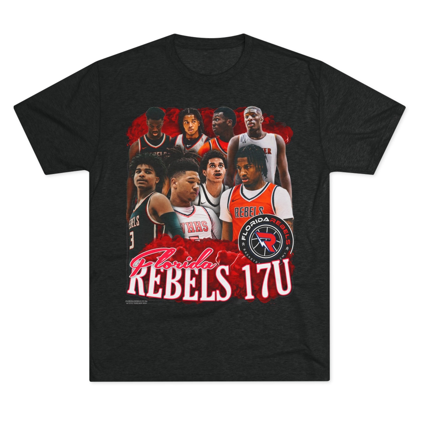 Florida Rebels 17U Tri-Blend Crew Tee
