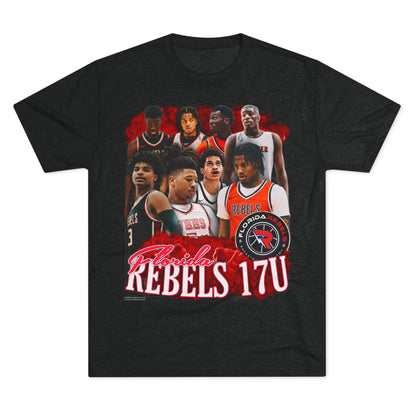 Florida Rebels 17U Tri-Blend Crew Tee