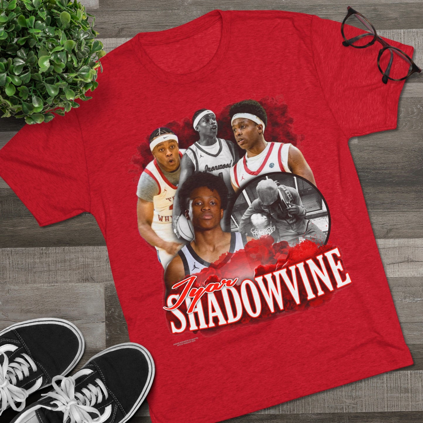 Iyar Shadowvine Tri-Blend Crew Tee