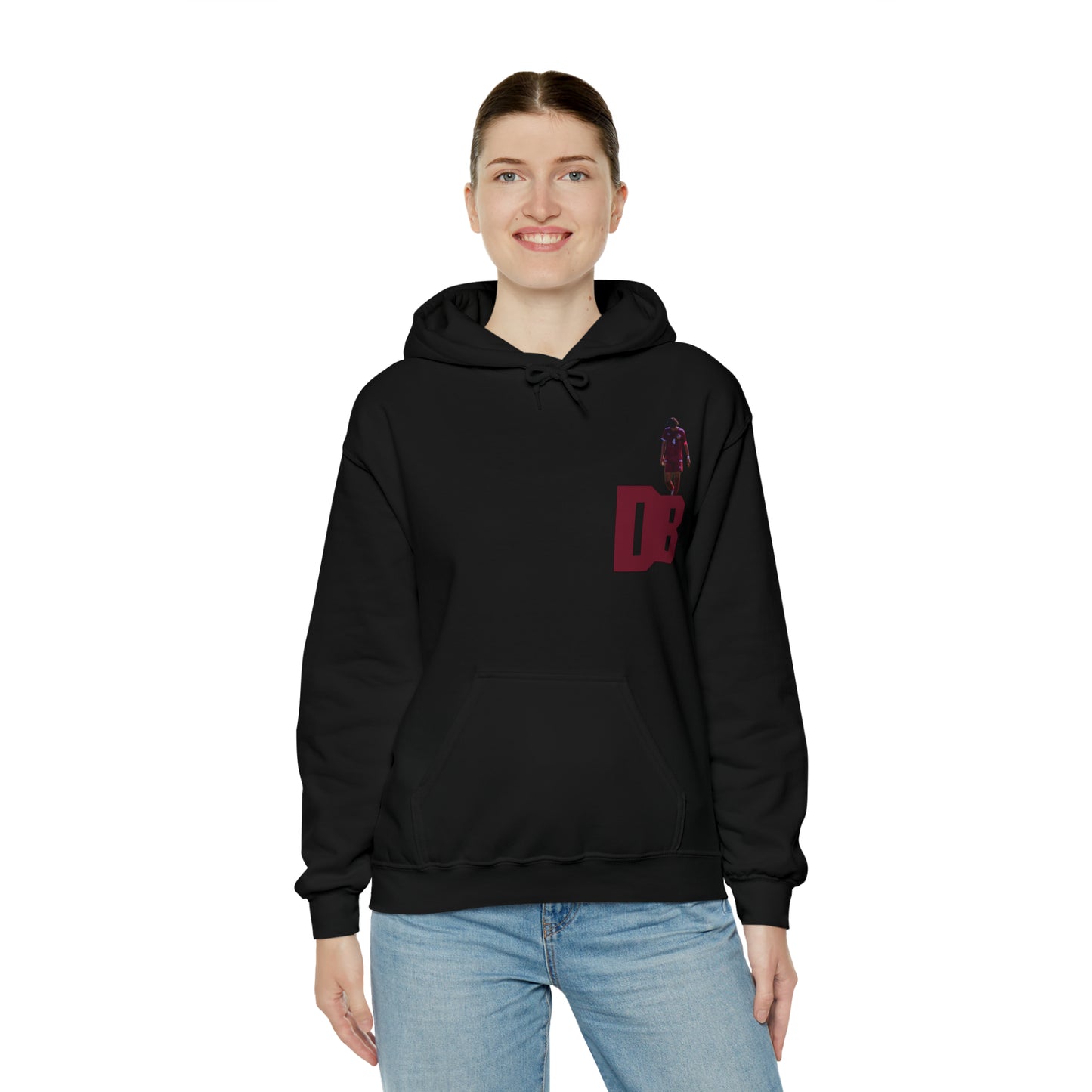 Dillon Brown w/ back design Hooded Sweatshirt