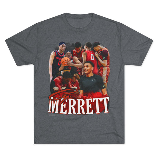 Cy Merrett Tri-Blend Crew Tee