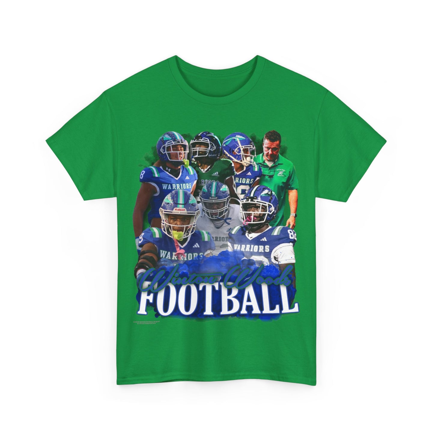 Winton Woods Football Heavy Cotton Tee