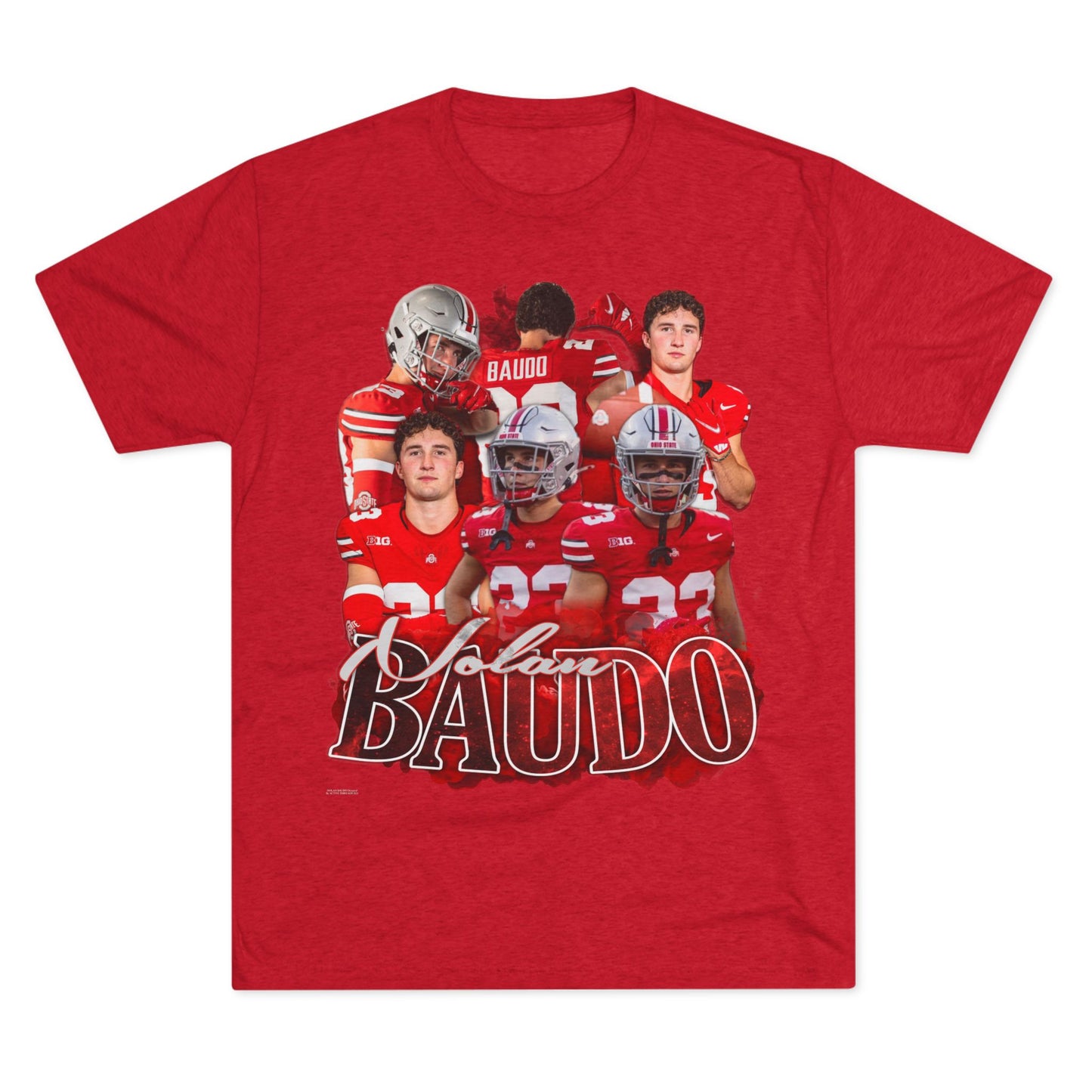 Nolan Baudo Tri-Blend Crew Tee