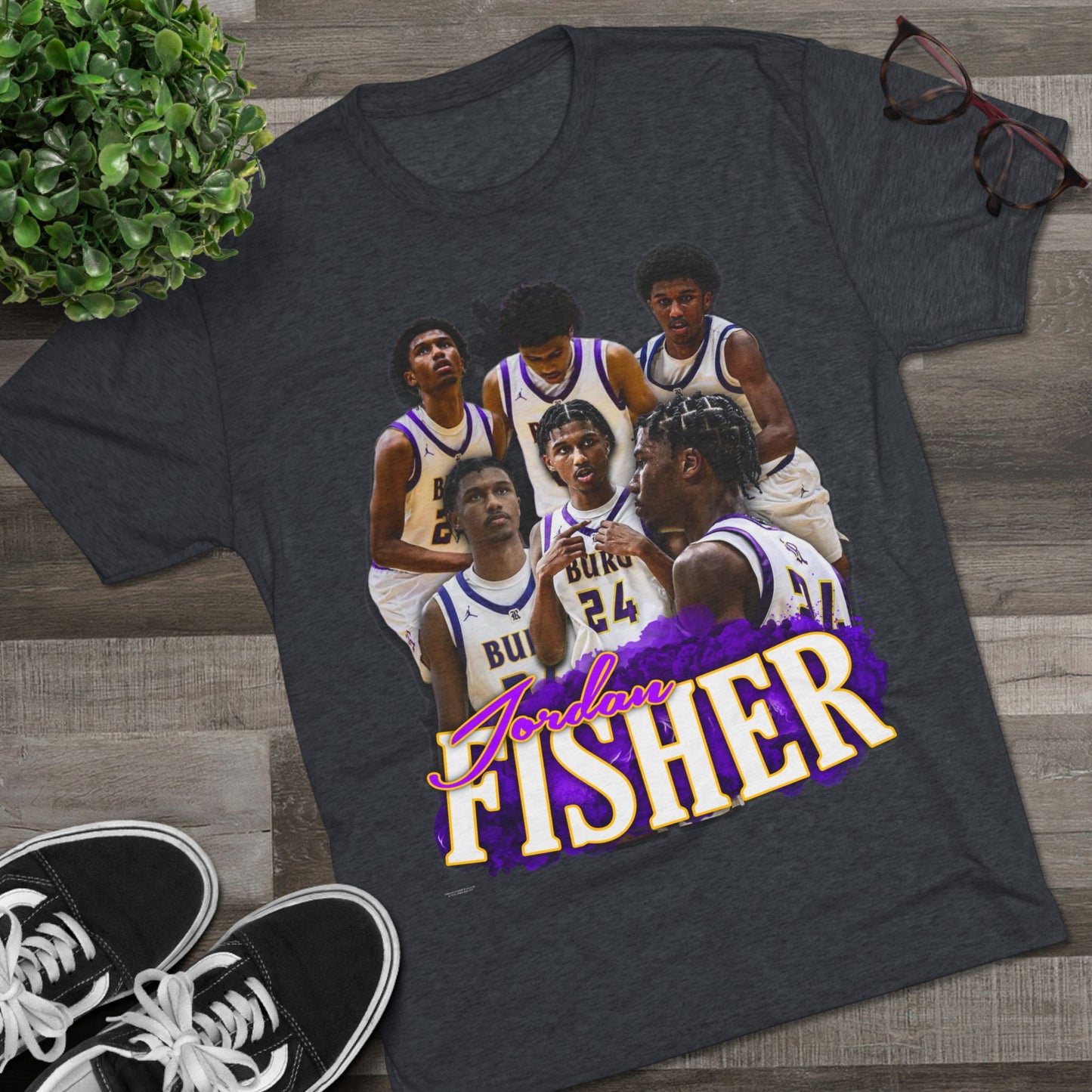 Jordan Fisher Tri-Blend Crew Tee