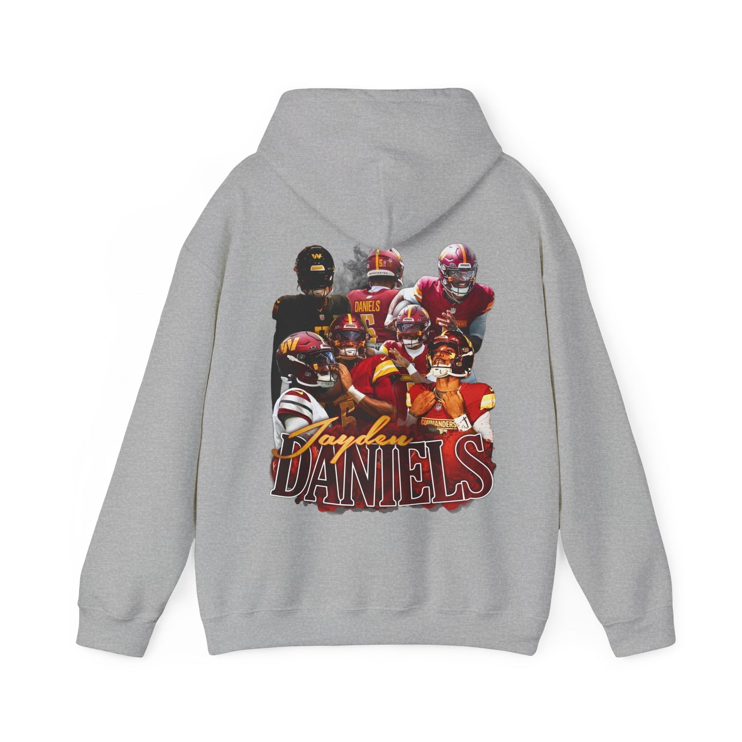 Jayden Daniels Hooded Sweatshirt [BACK SIDE DESIGN]