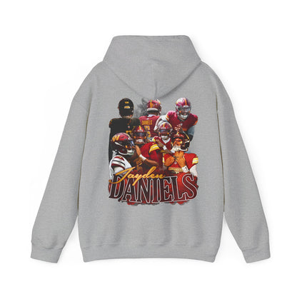 Jayden Daniels Hooded Sweatshirt [BACK SIDE DESIGN]