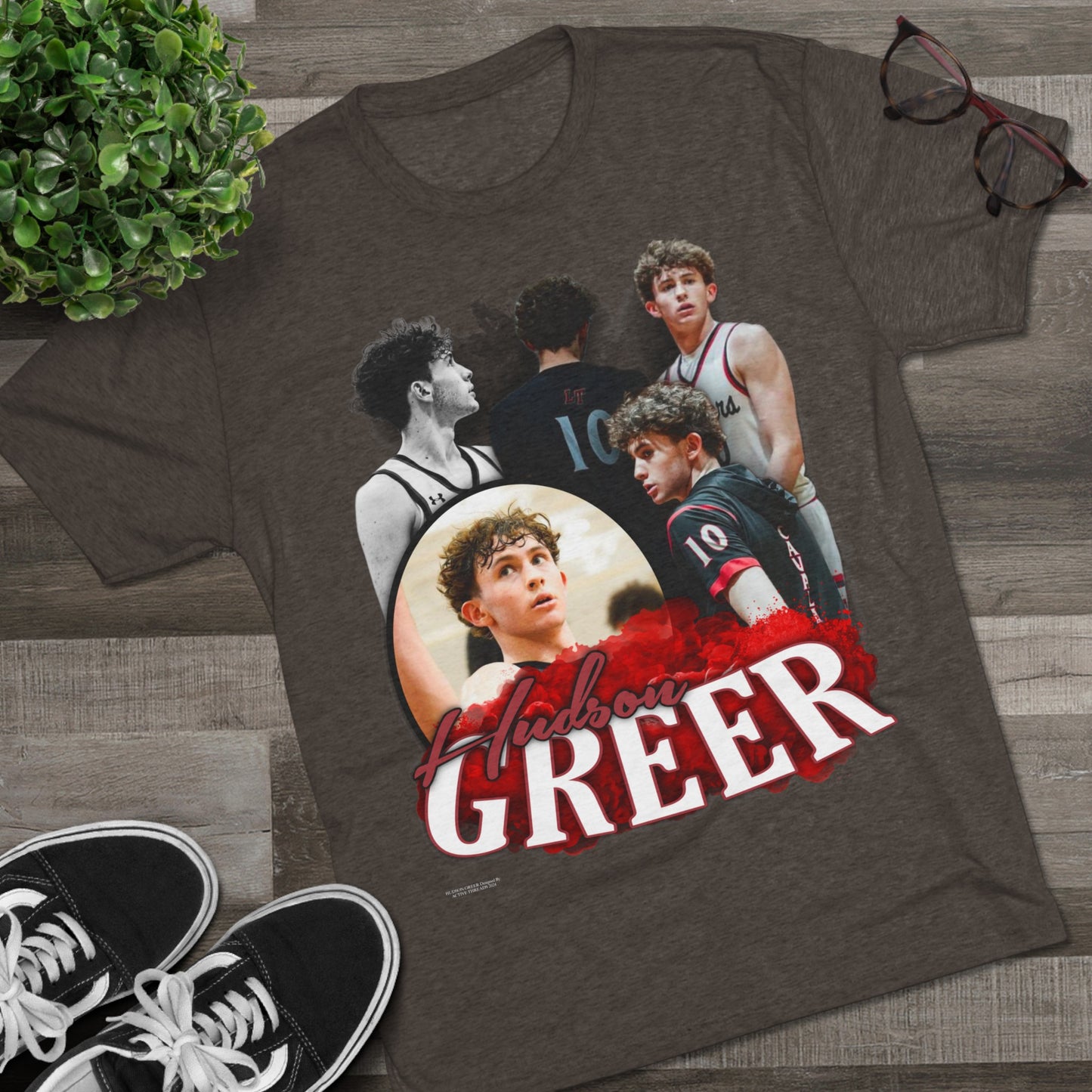 Hudson Greer Tri-Blend Crew Tee