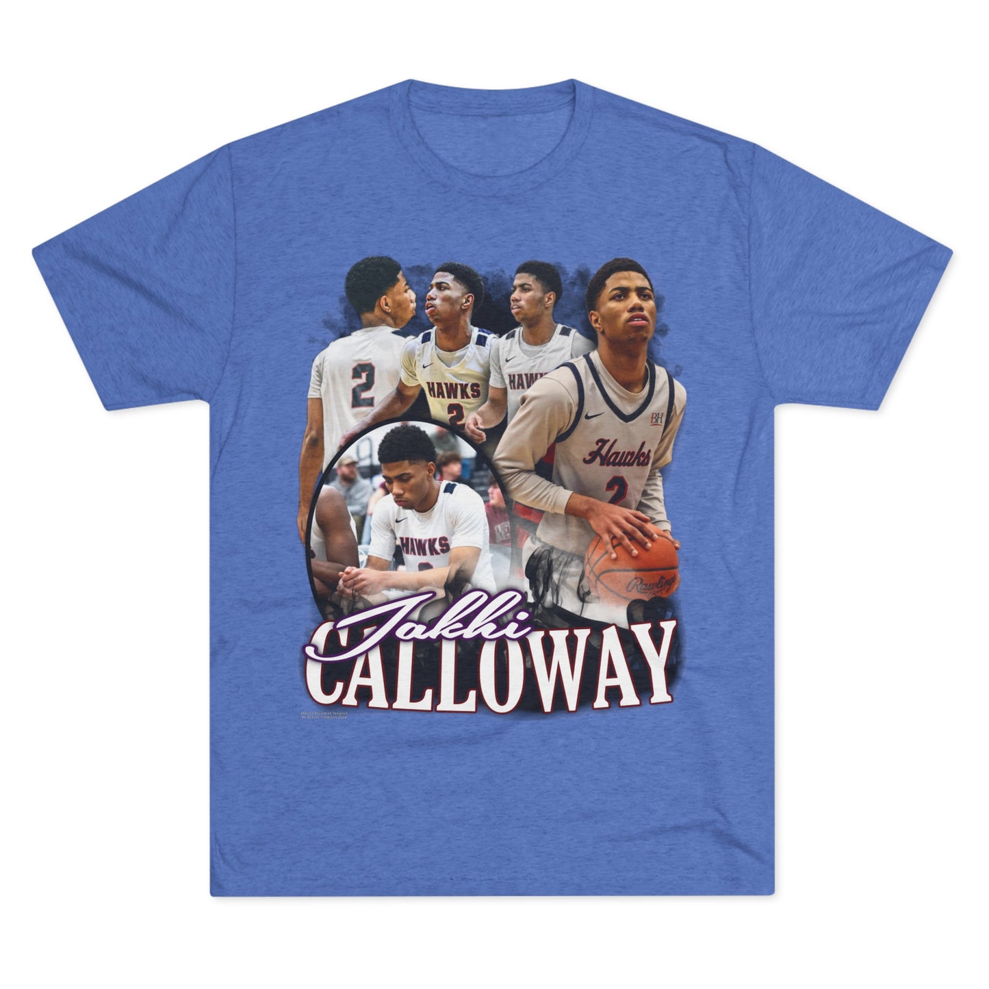 Jakhi Calloway Tri-Blend Crew Tee