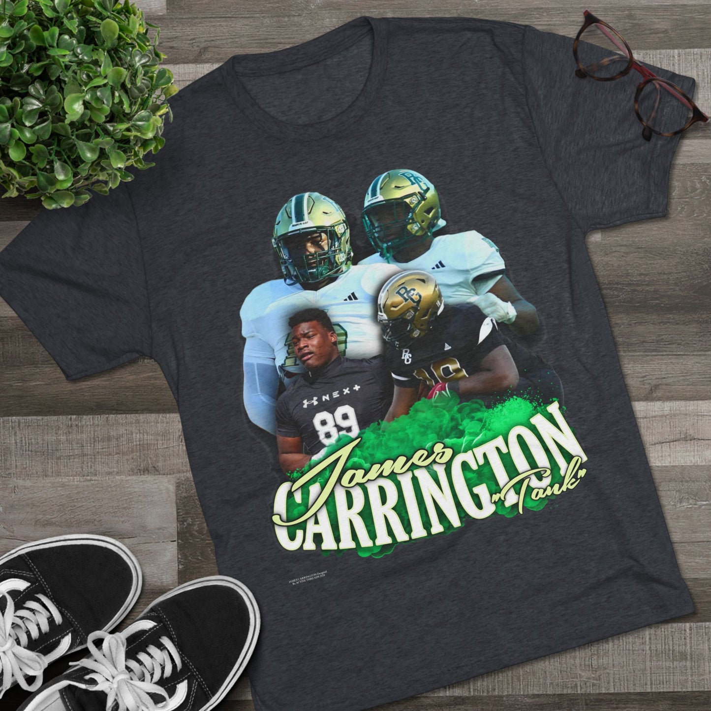 James Carrington Tri-Blend Crew Tee