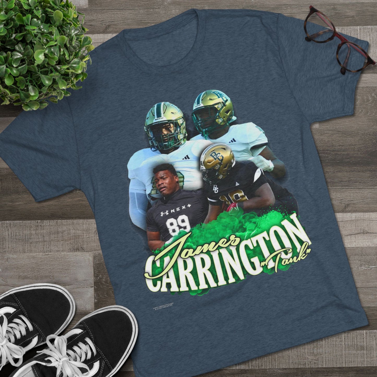 James Carrington Tri-Blend Crew Tee