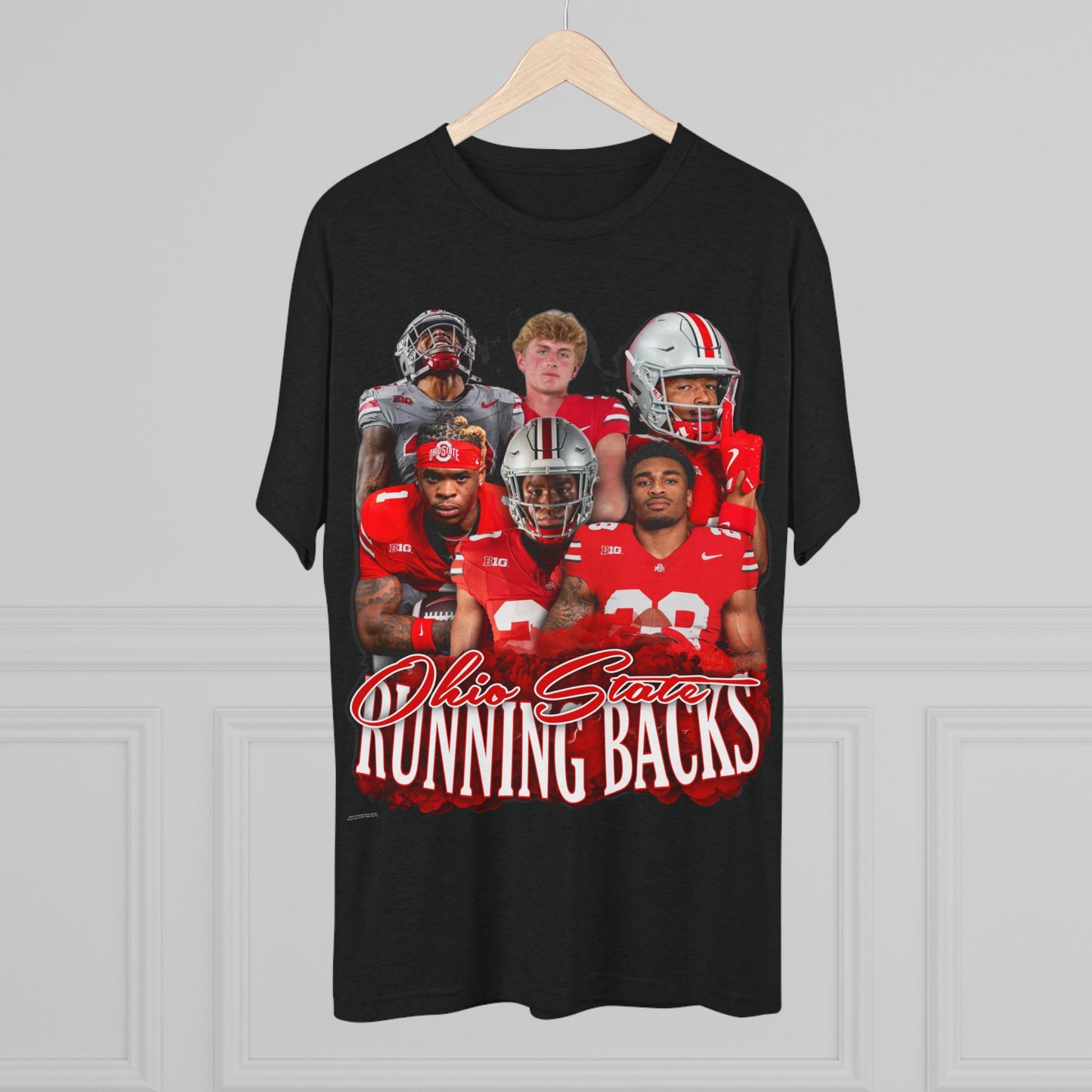 Ohio State Running Backs Tri-Blend Crew Tee