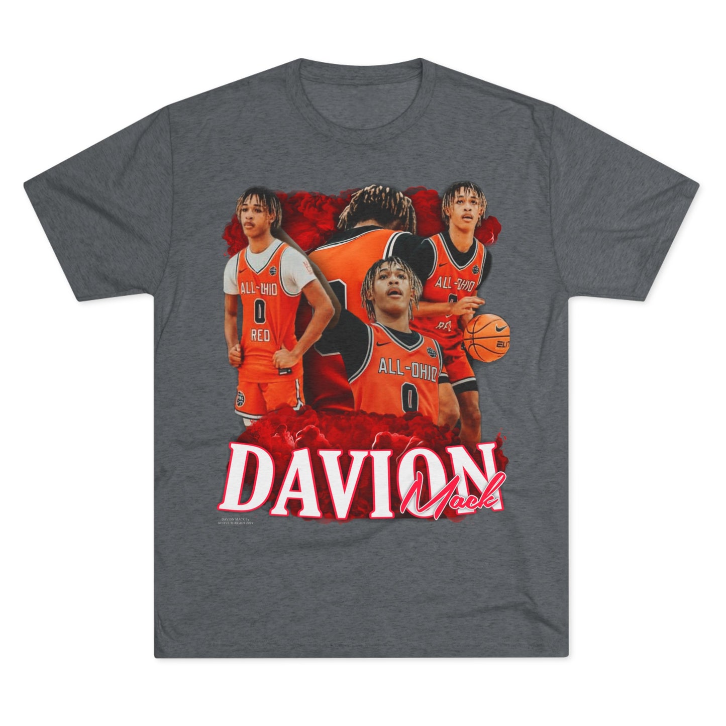 Davion Mack  Tri-Blend Crew Tee