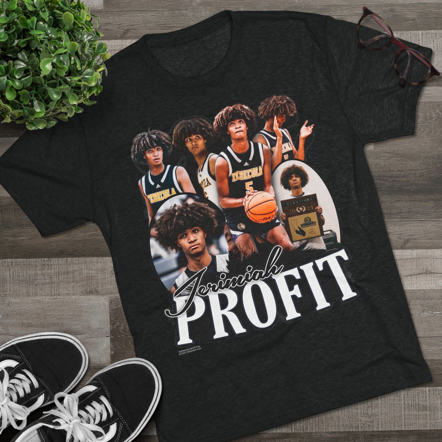 Jerimiah Profit Tri-Blend Crew Tee