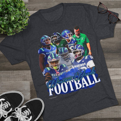 Winton Woods Football Tri-Blend Crew Tee