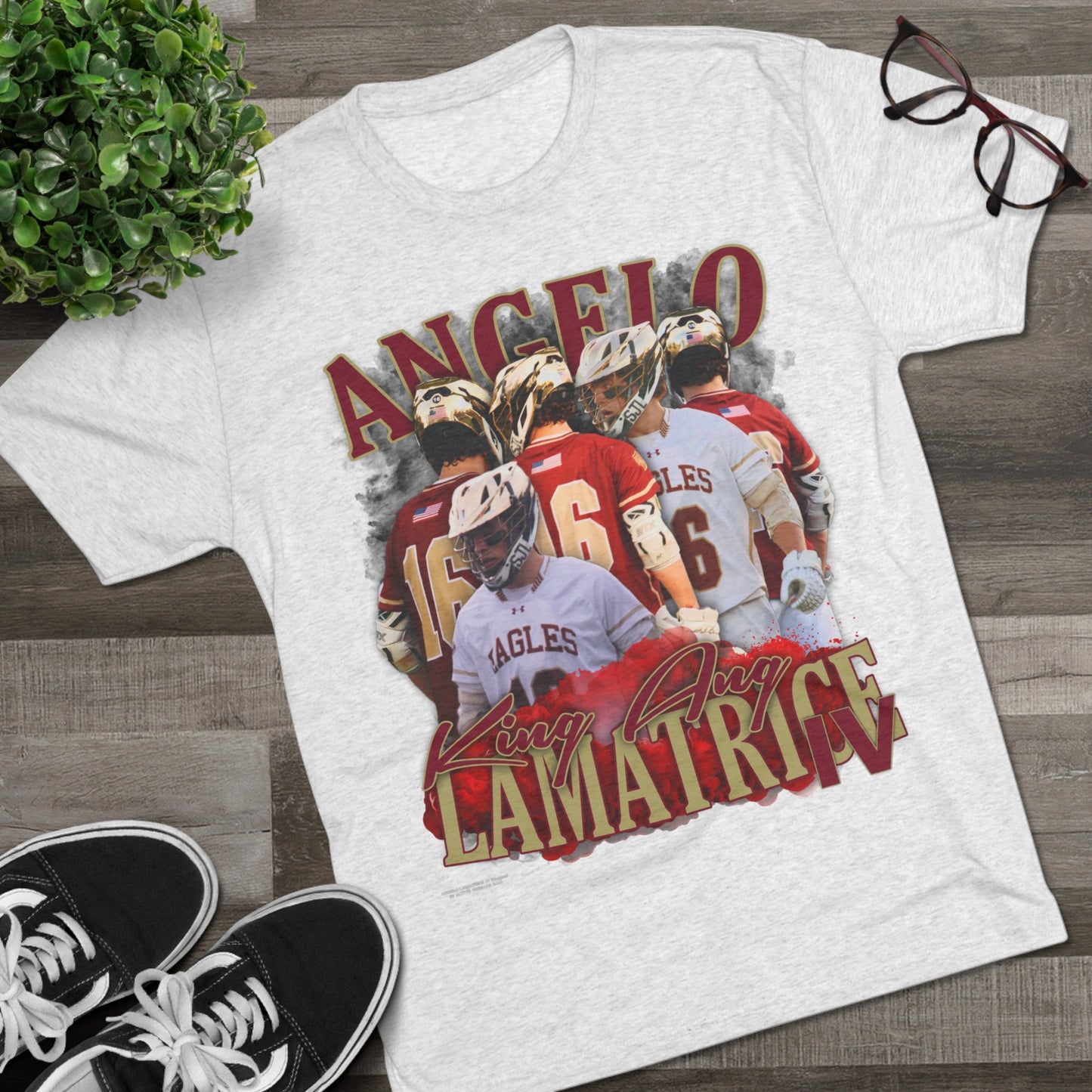 Angelo Lamatrice IV Tri-Blend Crew Tee