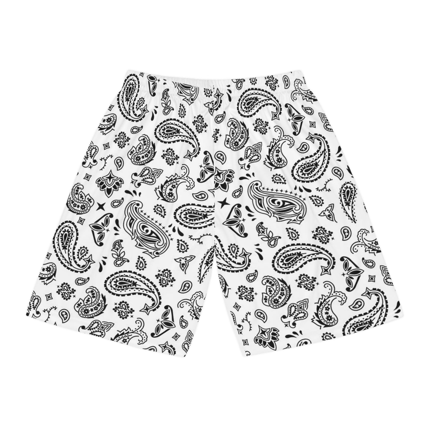 White Bandana Shorts