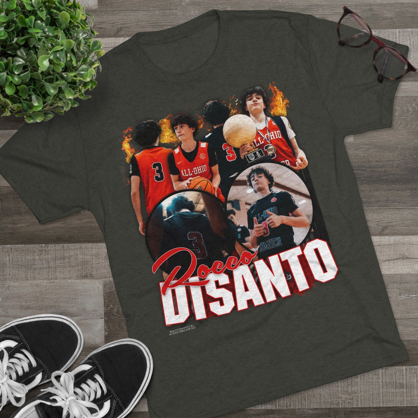 Rocco DiSanto Tri-Blend Crew Tee