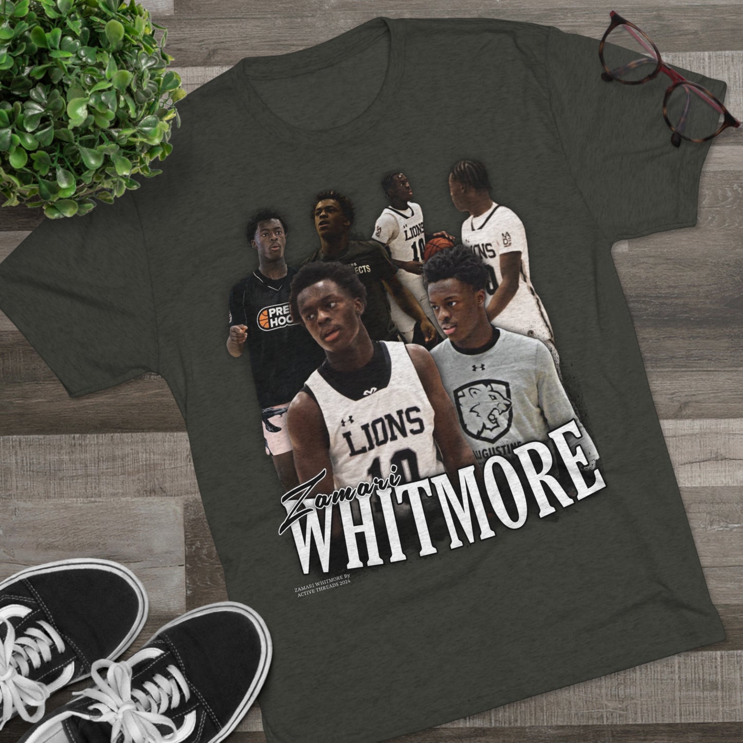 Zamari Whitmore Tri-Blend Crew Tee