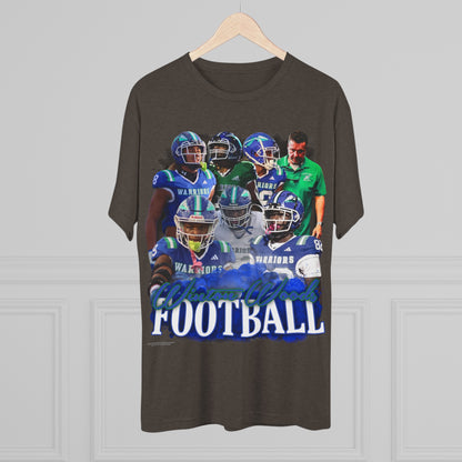 Winton Woods Football Tri-Blend Crew Tee