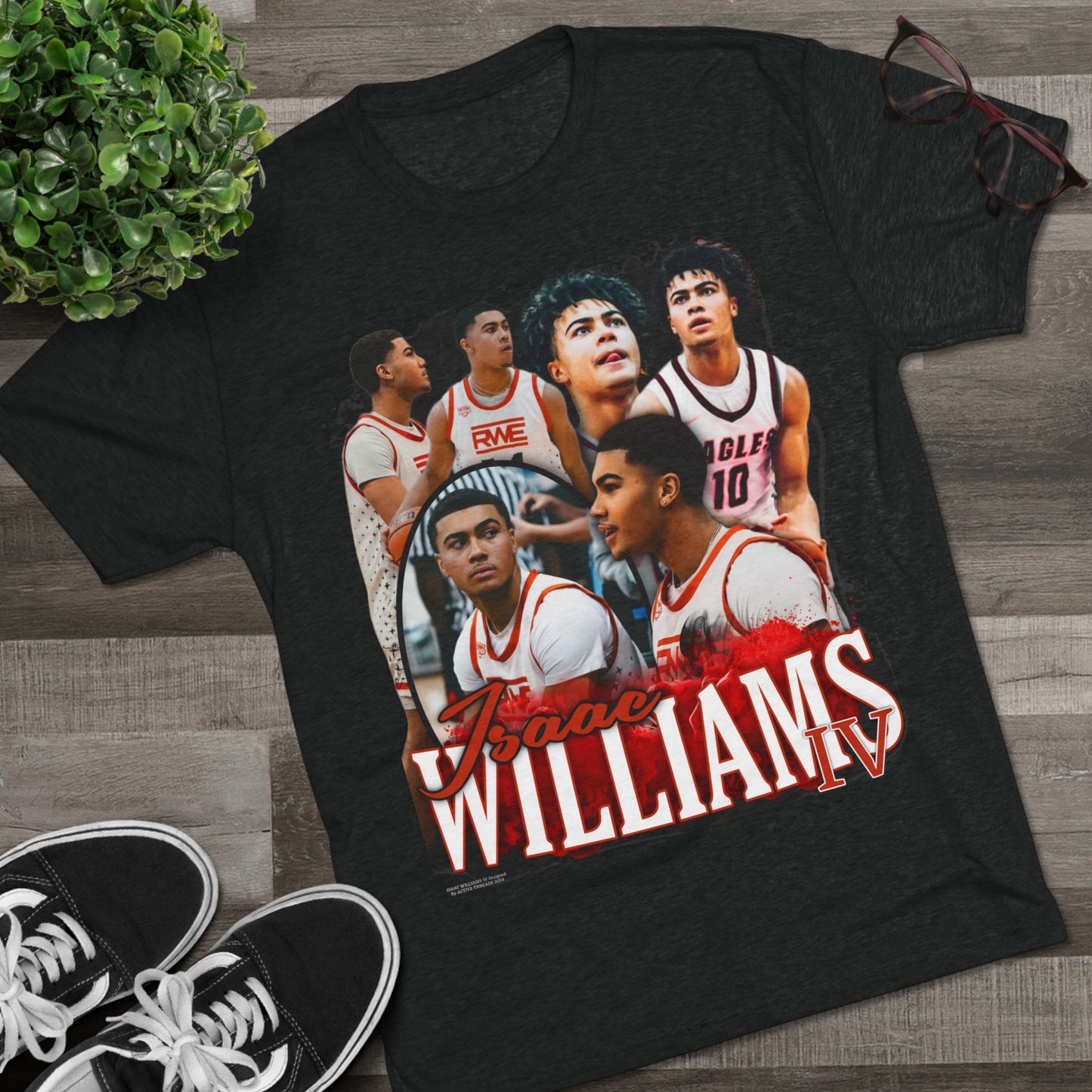 Isaac Williams IV Tri-Blend Crew Tee