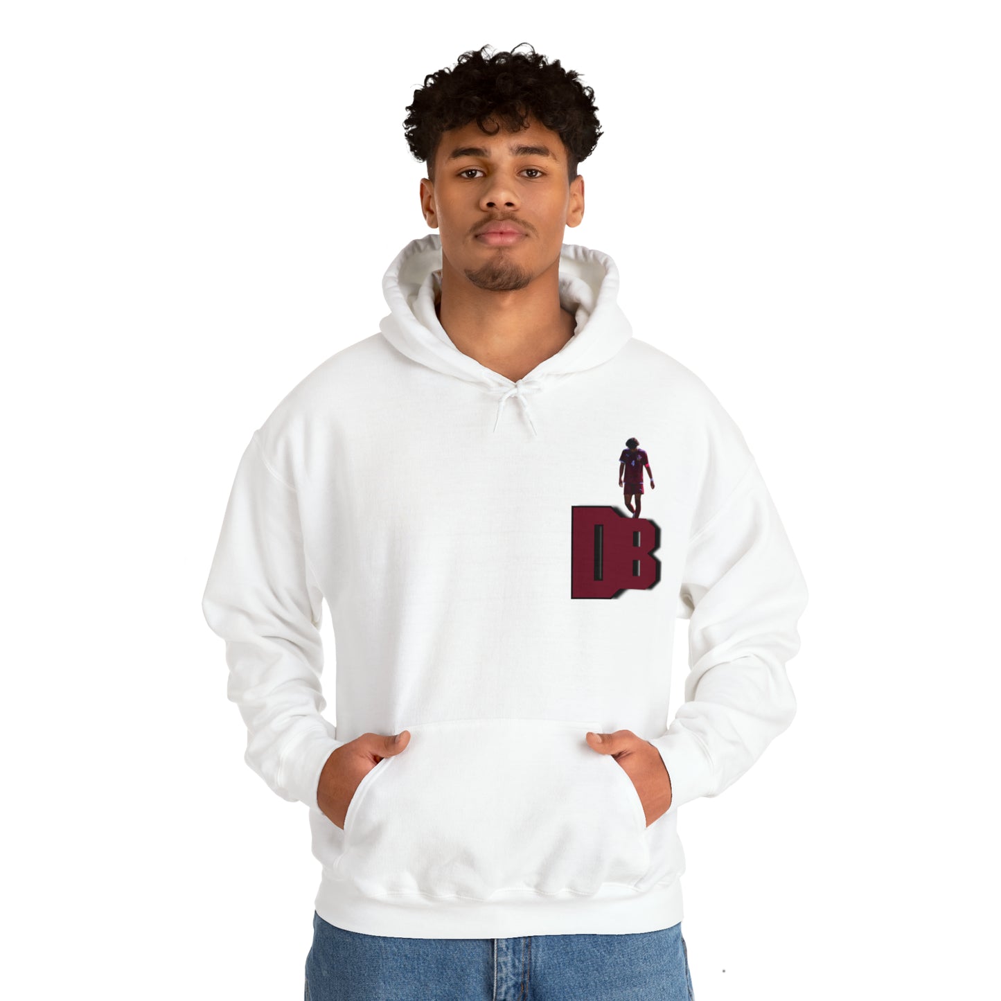 Dillon Brown no design on back Hooded Sweatshirt