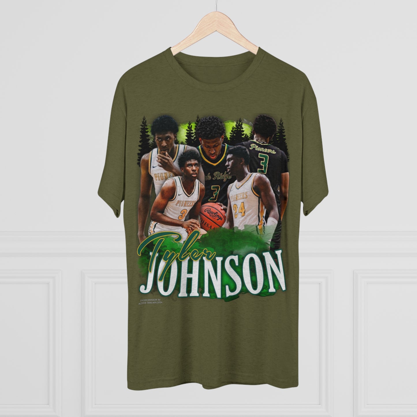 Tyler Johnson Tri-Blend Crew Tee