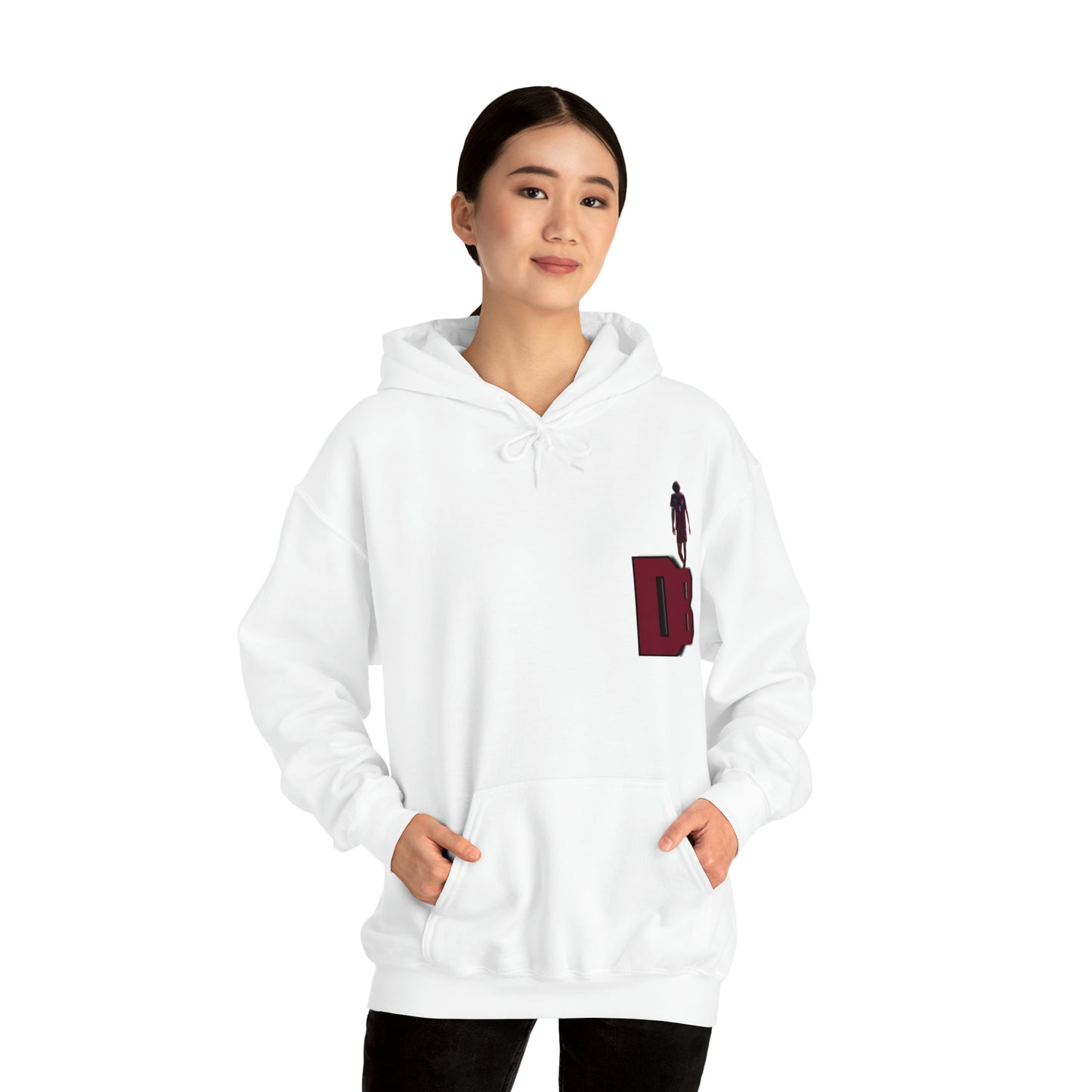 Dillon Brown no design on back Hooded Sweatshirt