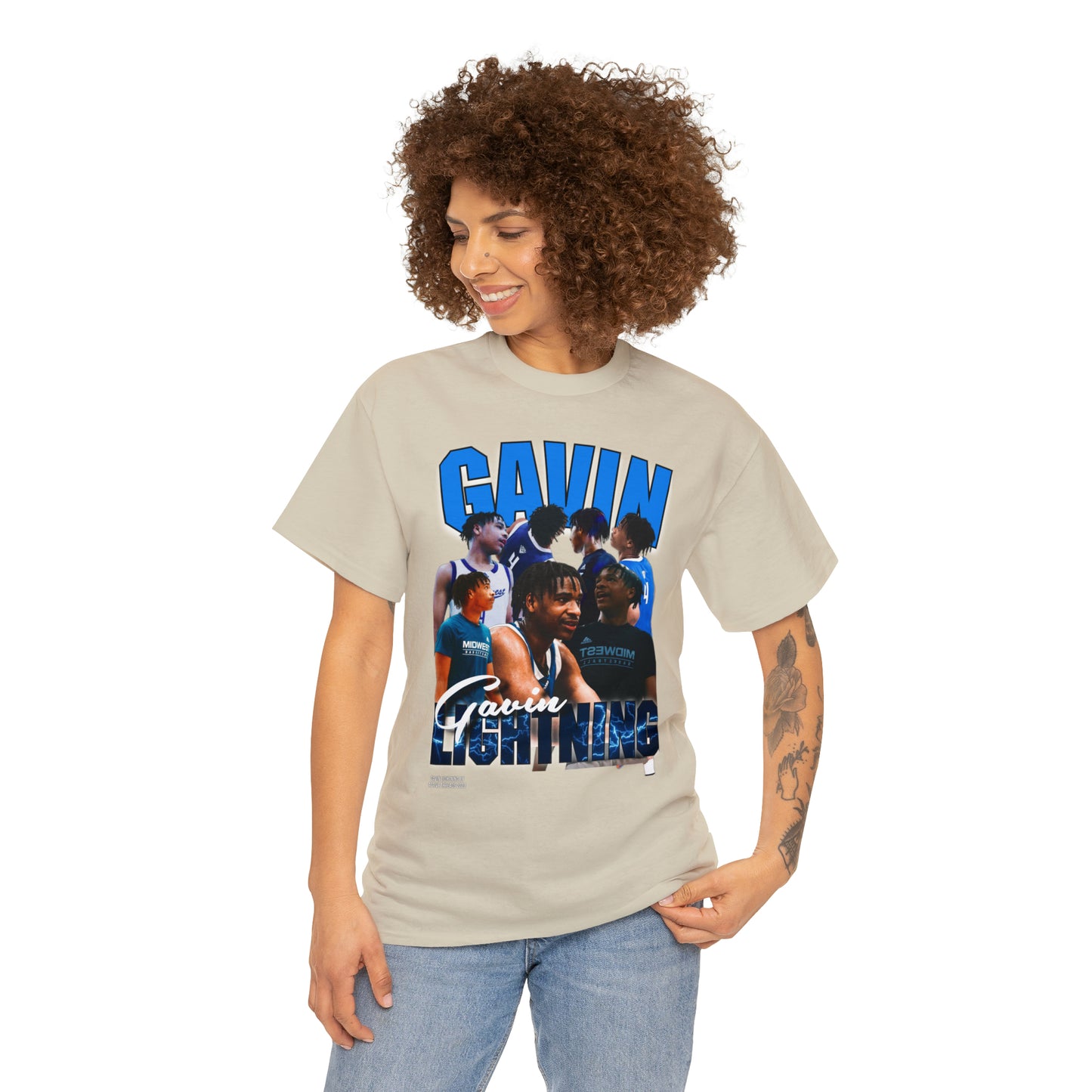 Gavin Lightning Tee