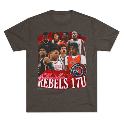 Florida Rebels 17U Tri-Blend Crew Tee