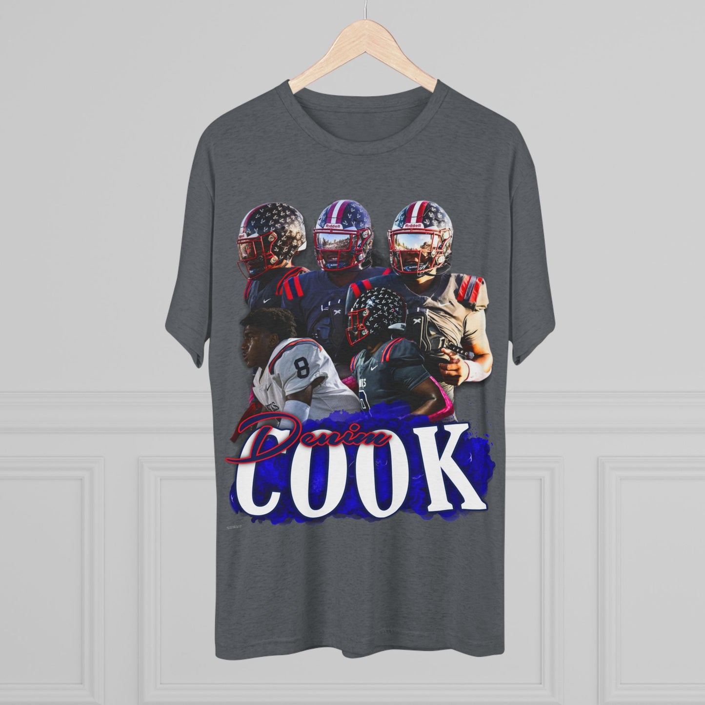 Denim Cook Tri-Blend Crew Tee