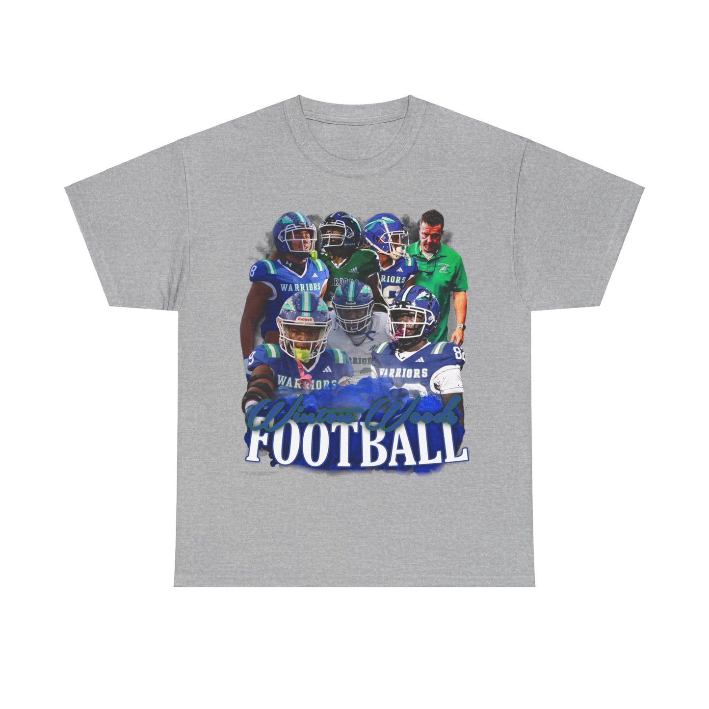 Winton Woods Football Heavy Cotton Tee