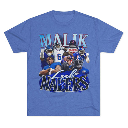 Malik Nabers Tri-Blend Crew Tee [DS]