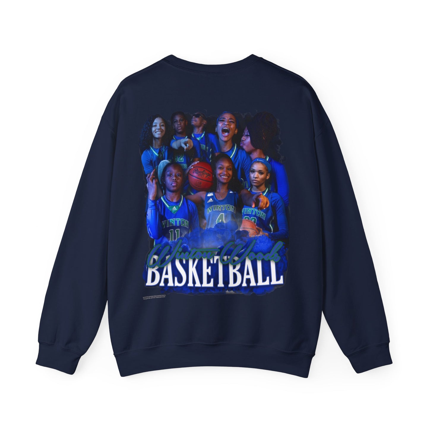 Winton Woods Girls Basketball Crewneck Sweatshirt
