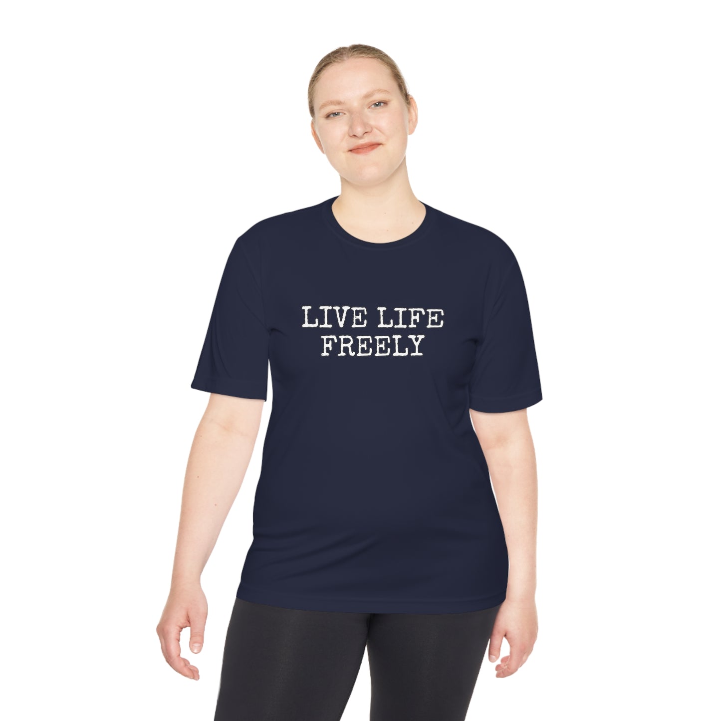 Live Life Freely Compression Tee