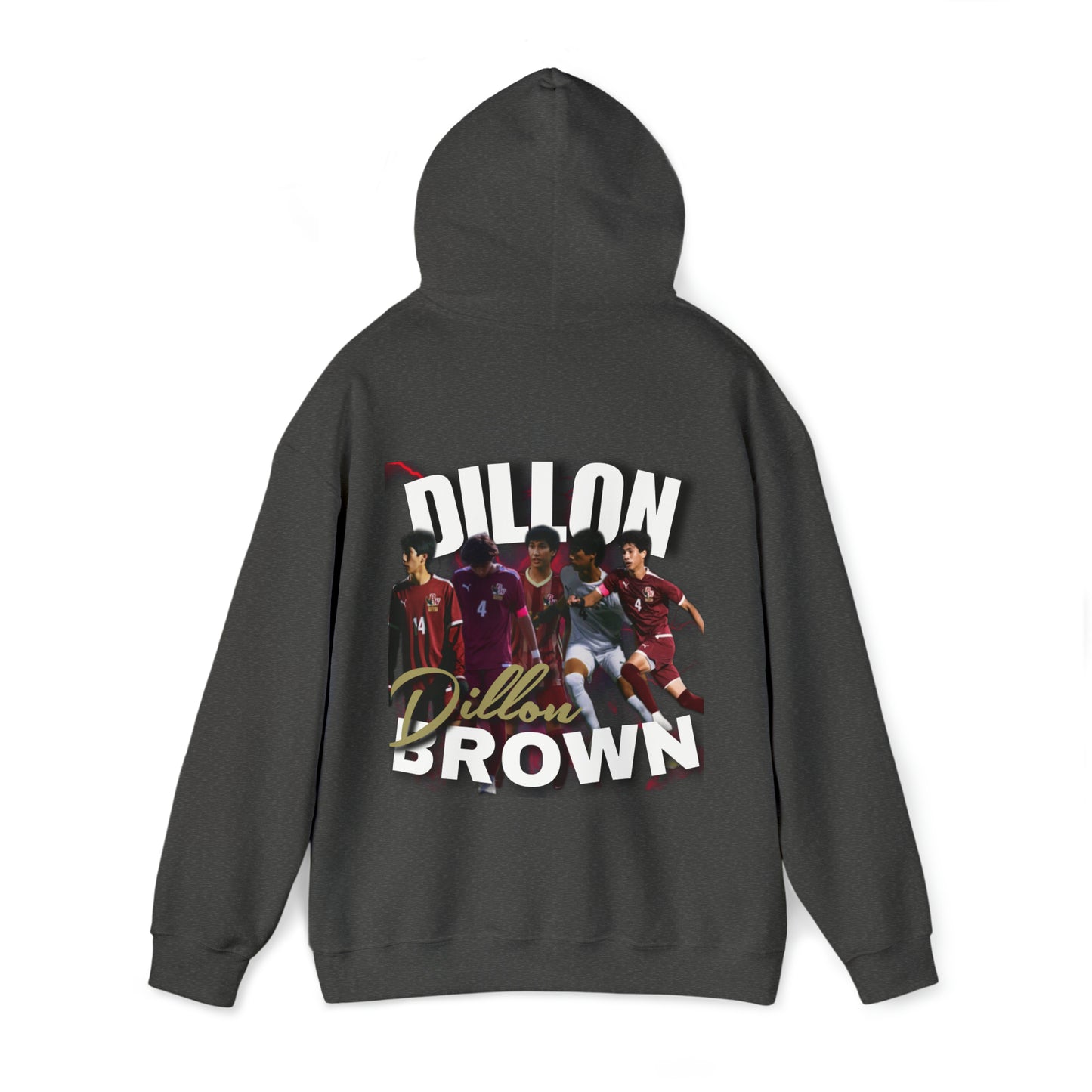 Dillon Brown w/ back design Hooded Sweatshirt