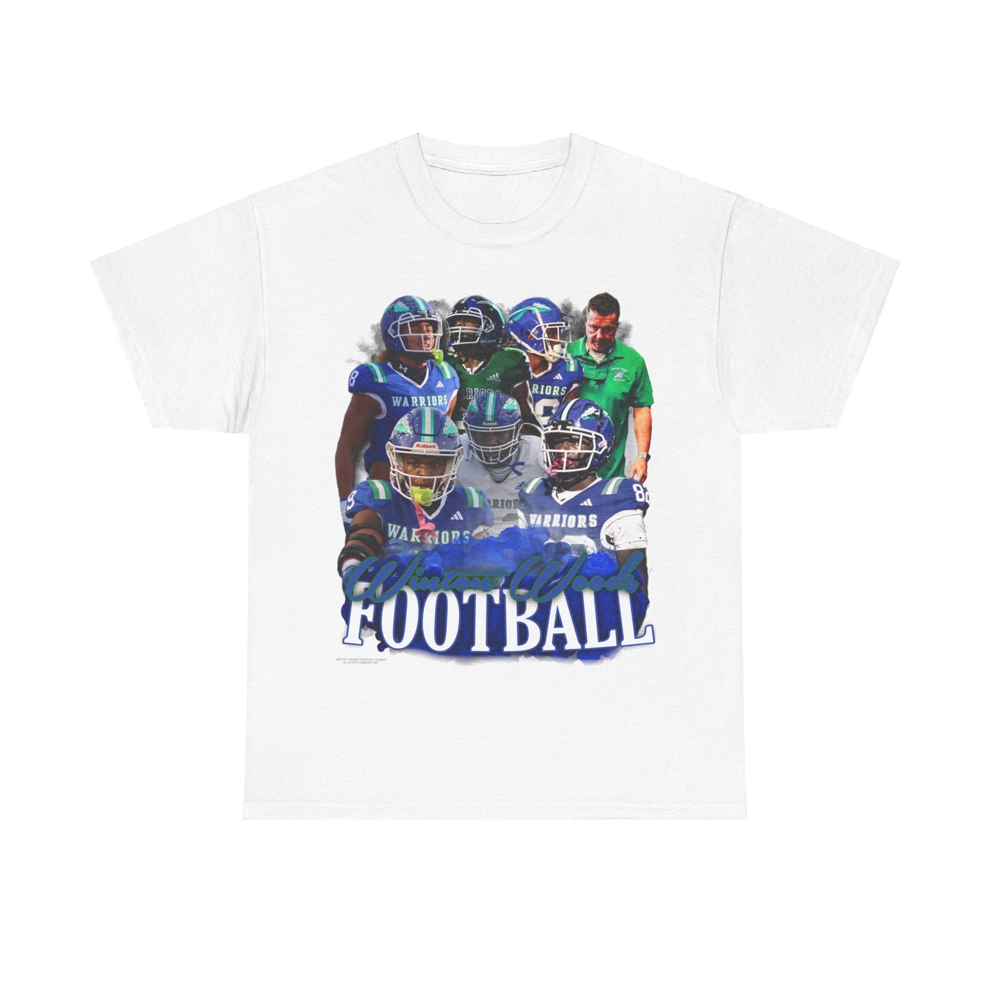 Winton Woods Football Heavy Cotton Tee