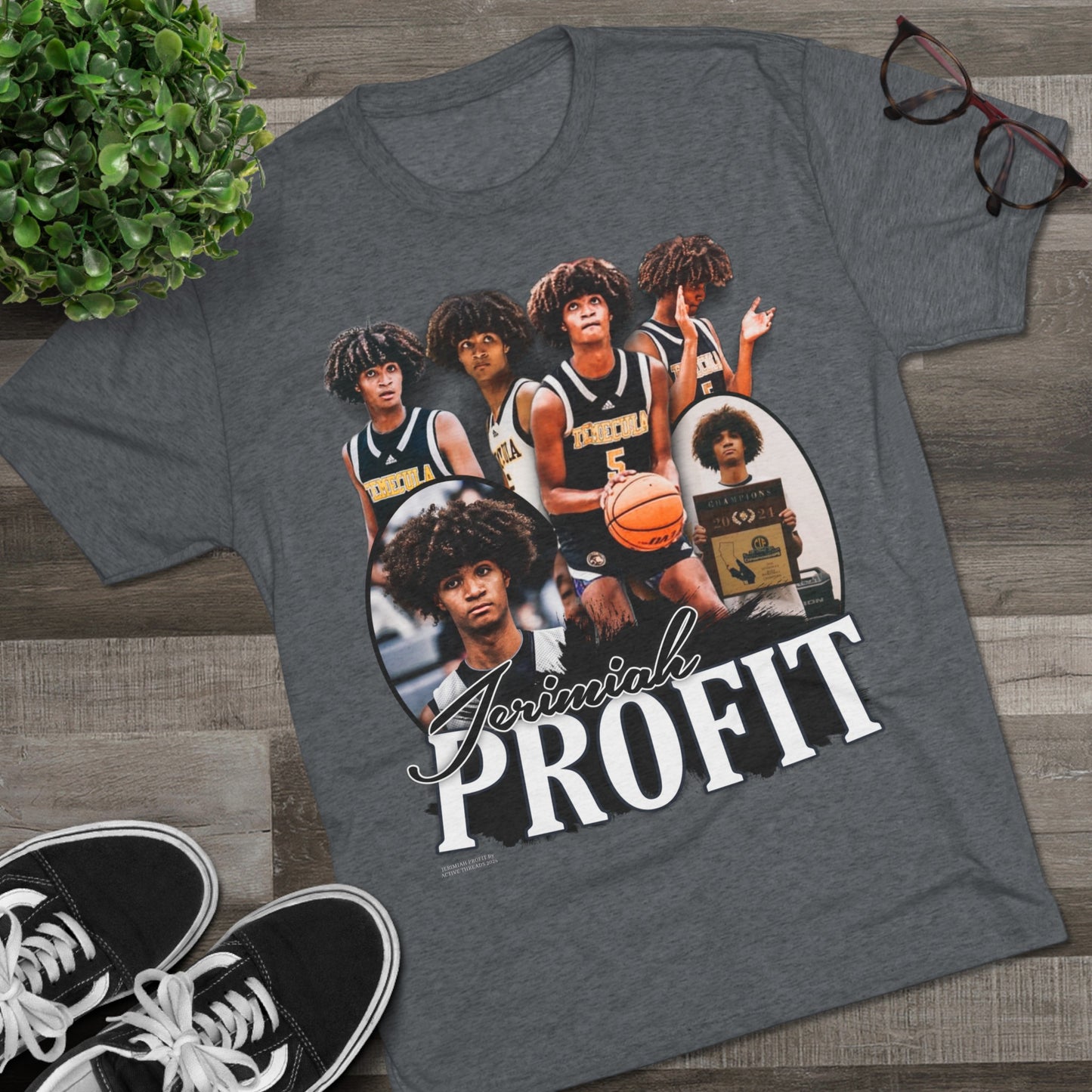 Jerimiah Profit Tri-Blend Crew Tee