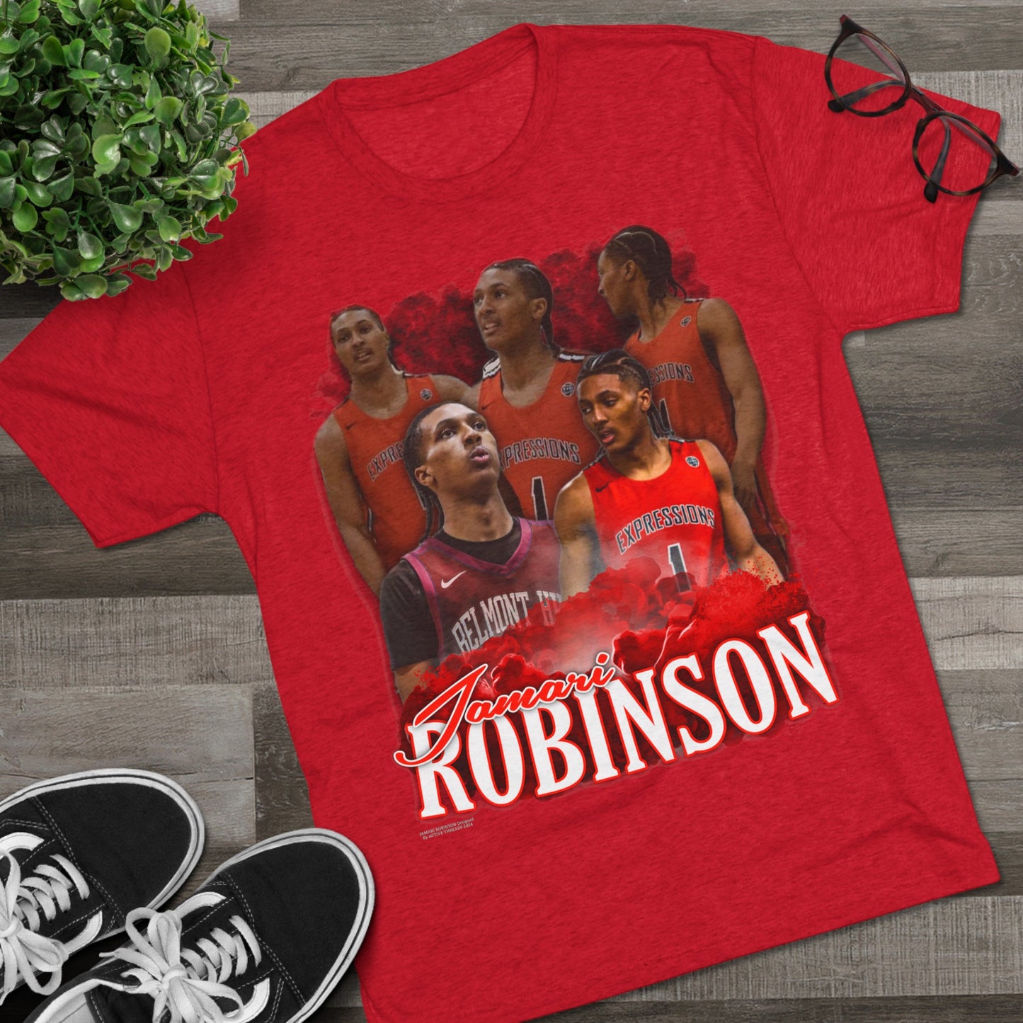Jamari Robinson Tri-Blend Crew Tee