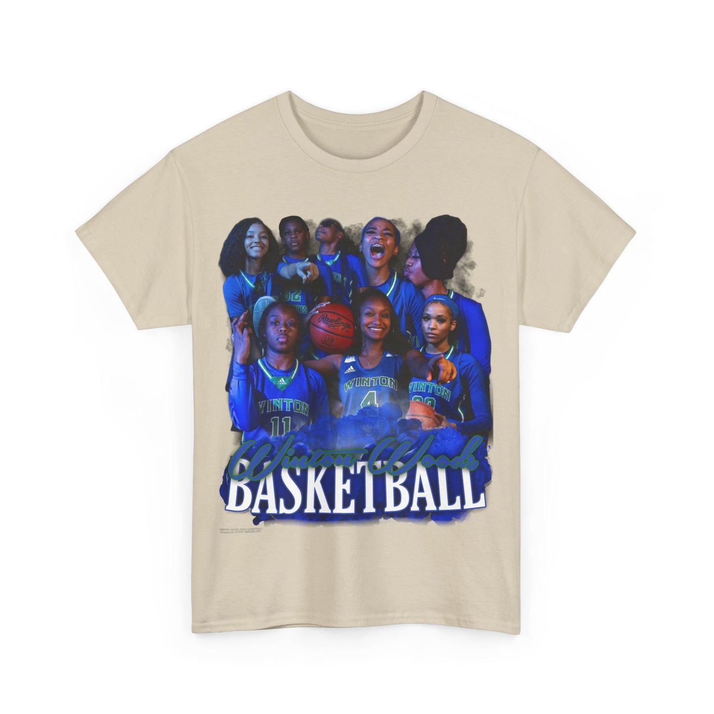 Winton Woods Girls Basketball Heavy Cotton Tee