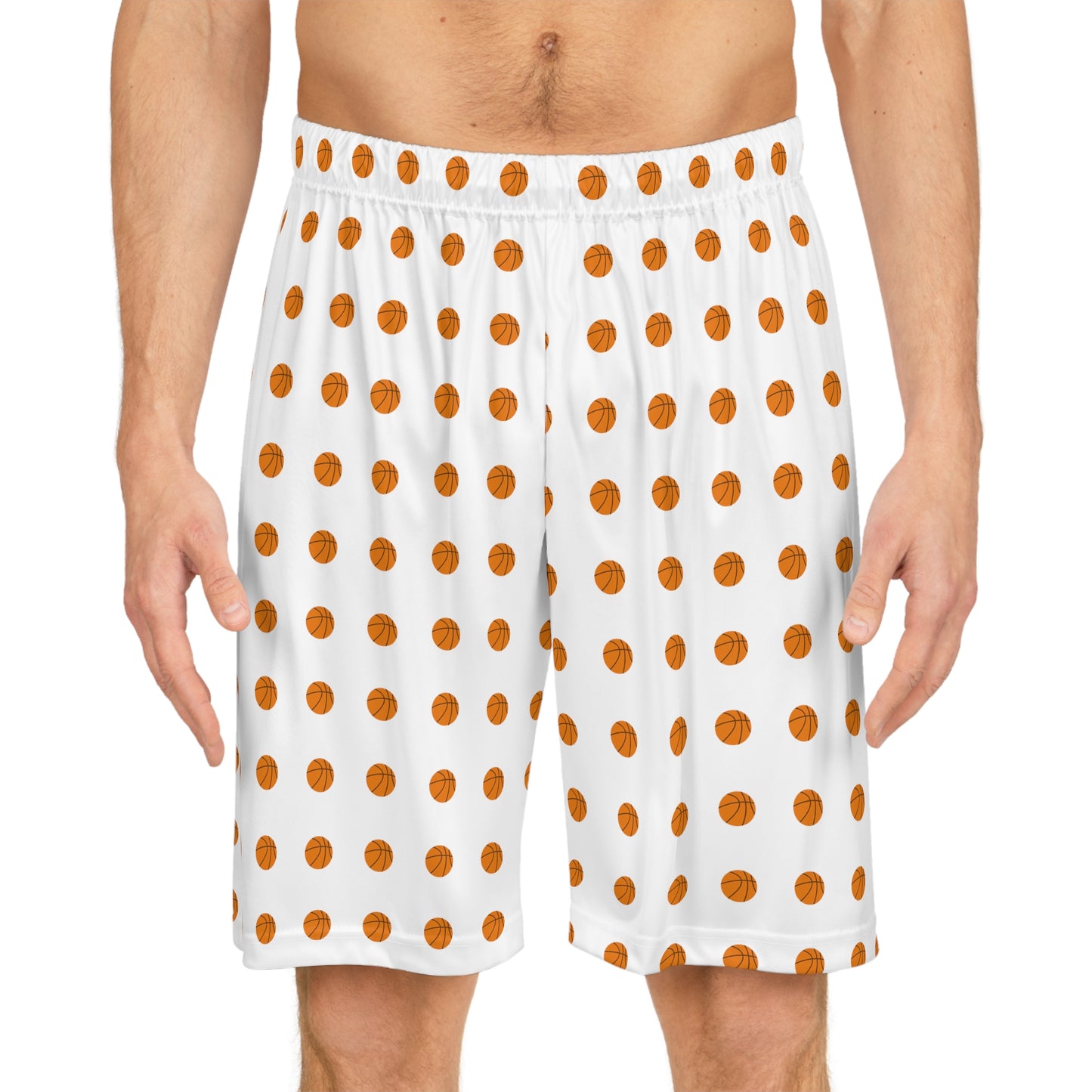Basketball Patterned Shorts