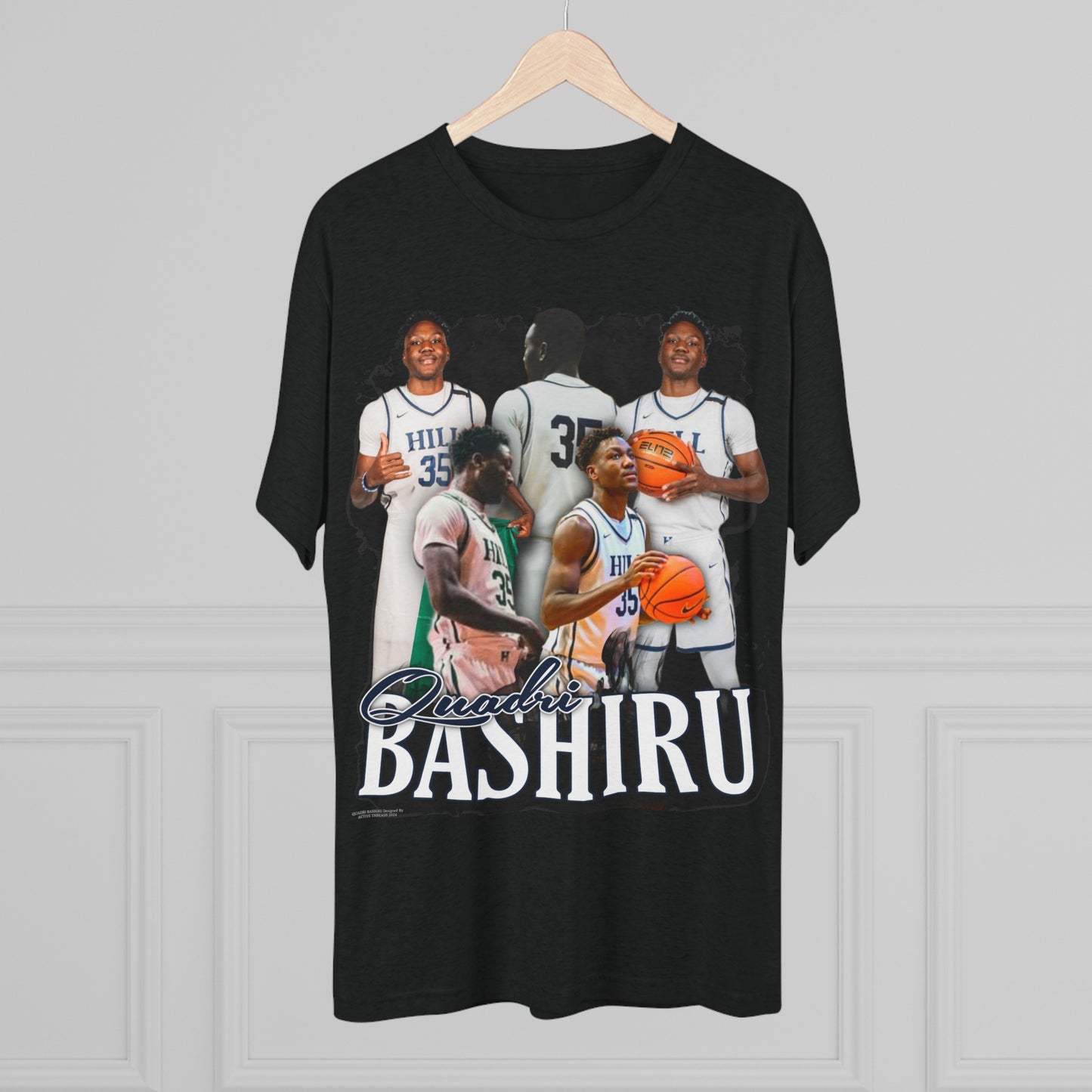 Quadri Bashiru Tri-Blend Crew Tee