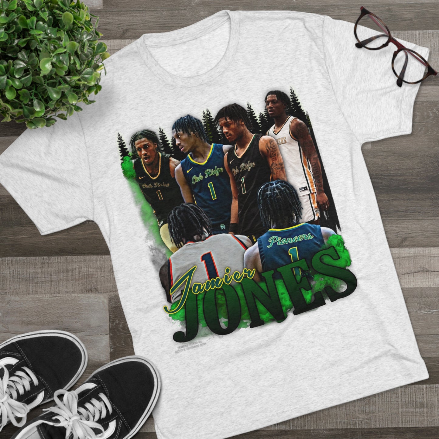 Jamier Jones Tri-Blend Crew Tee