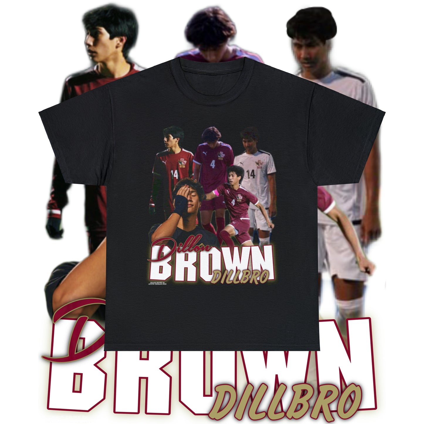 Dillon DILLBRO Brown Tee