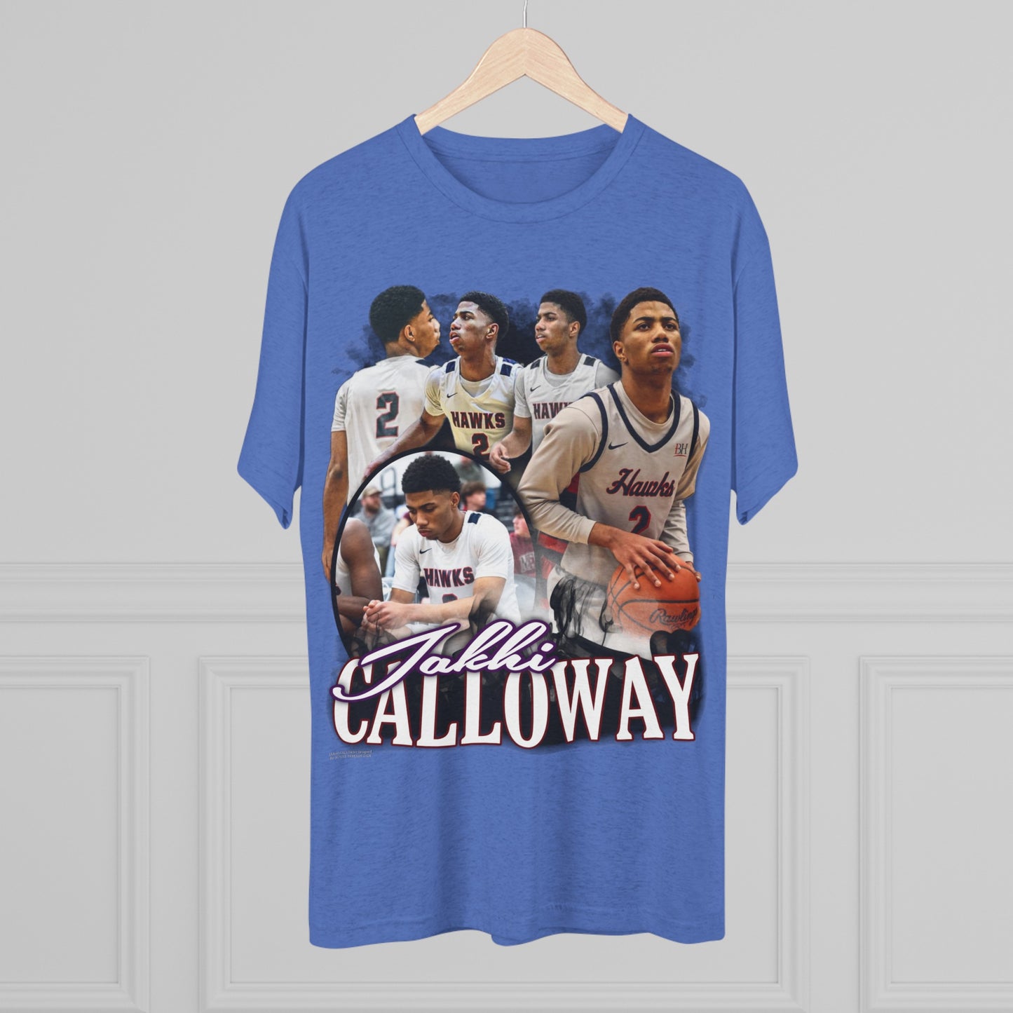 Jakhi Calloway Tri-Blend Crew Tee