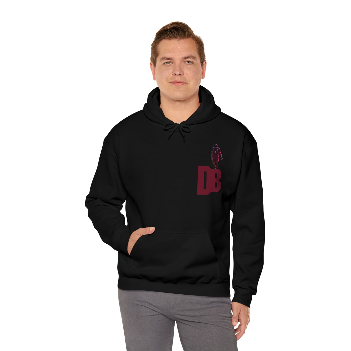Dillon Brown w/ back design Hooded Sweatshirt