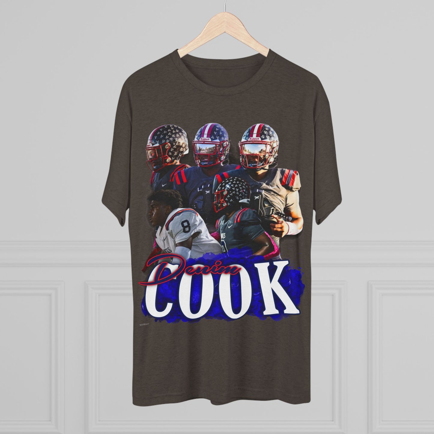 Denim Cook Tri-Blend Crew Tee
